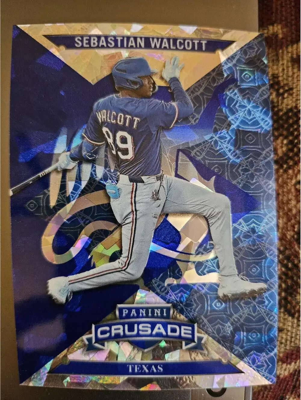 2025 Panini Crusade - Sebastion Walcott #2 - Rangers